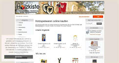 Desktop Screenshot of holzkiste.de